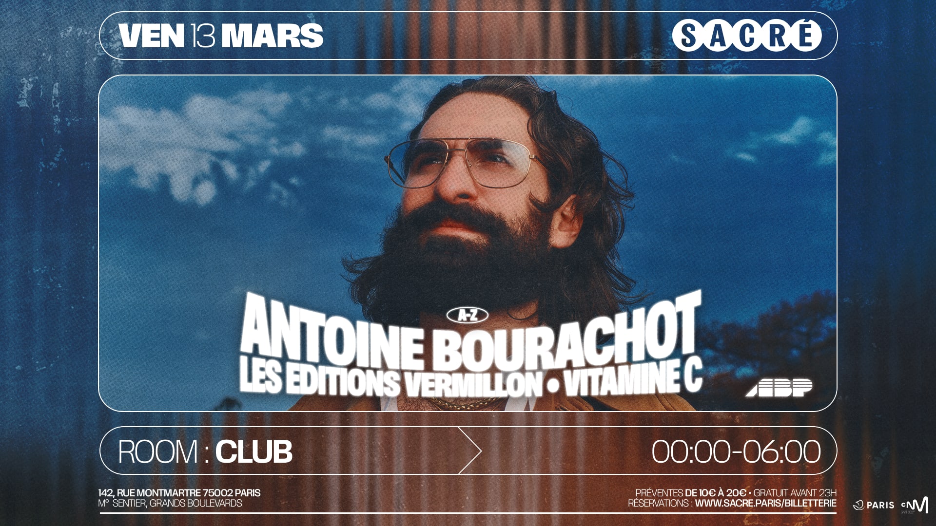 Sacré : Antoine Bourachot, Vitamine C,Les Editions Vermillon Cover