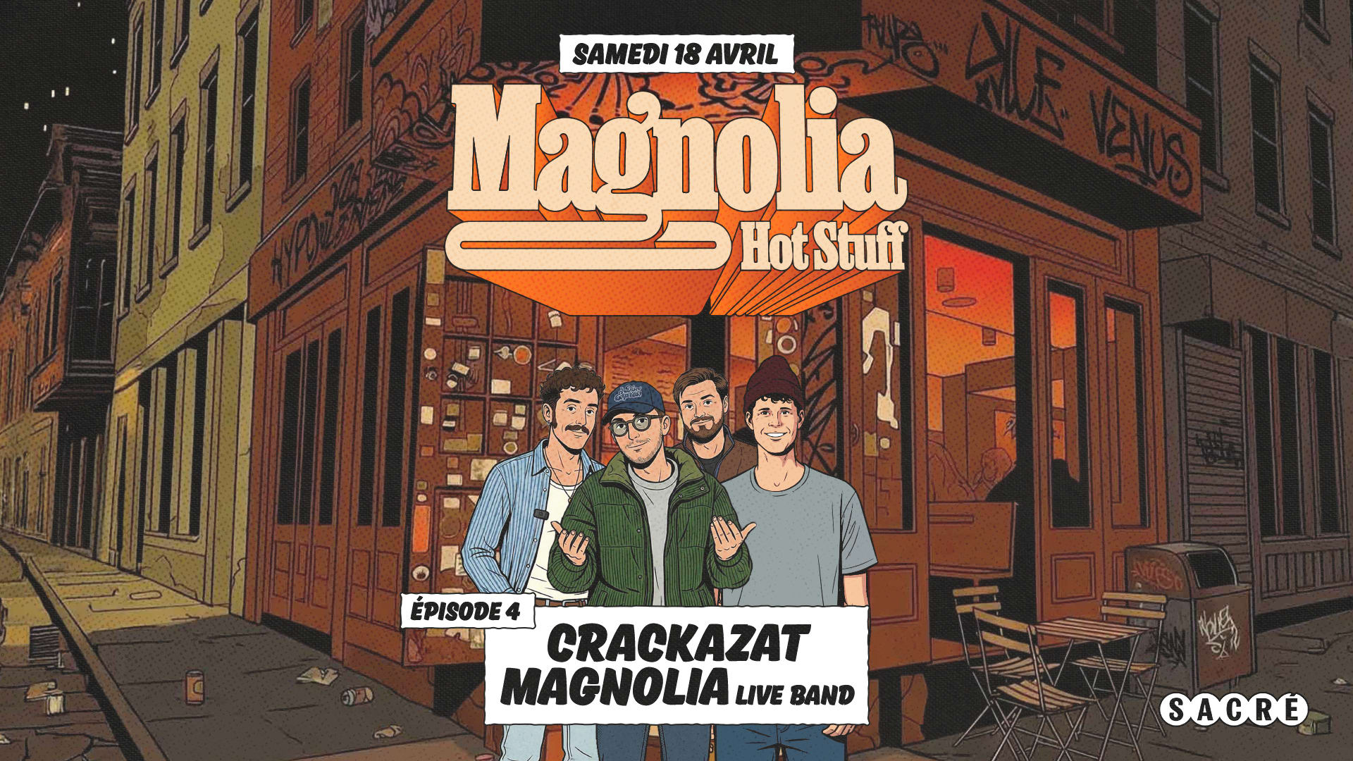 Sacré : Hot Stuff#4 By Magnolia Avec Crackazat Cover