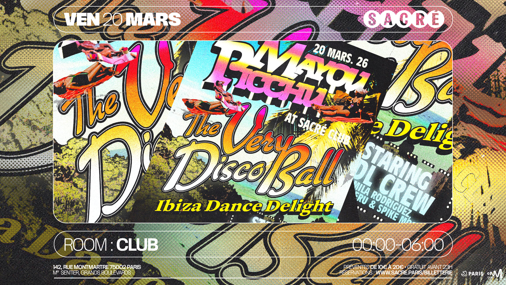 Sacré Présente : The Very Disco Ball #3 By Mayou Picchu Cover