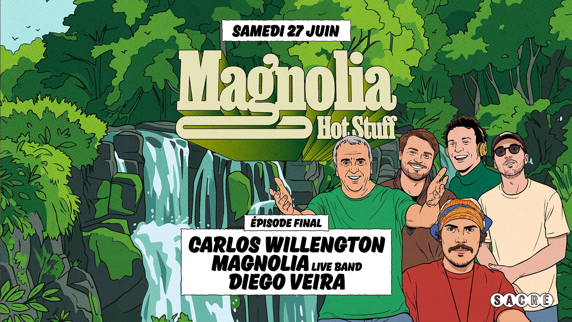 Sacré  : Hot Stuff #5 By Magnolia Avec Carlos Willengton Cover