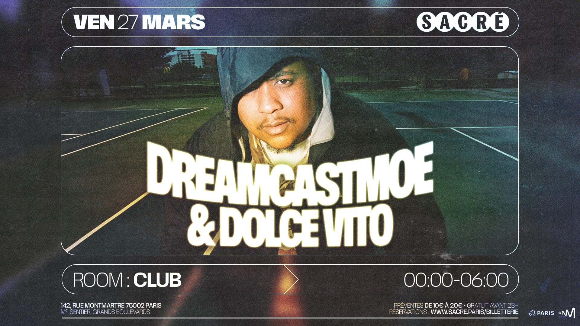 Sacré Présente : Dreamcastmoe & Dolce Vito Cover