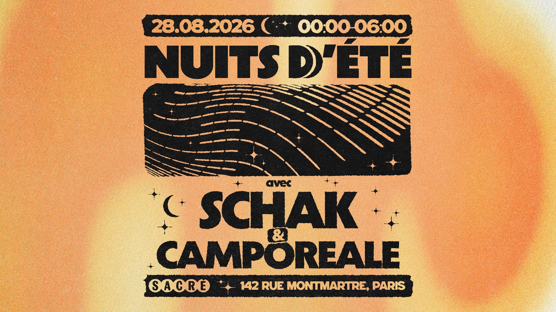 Sacré Présente: Schak & Camporeale Cover