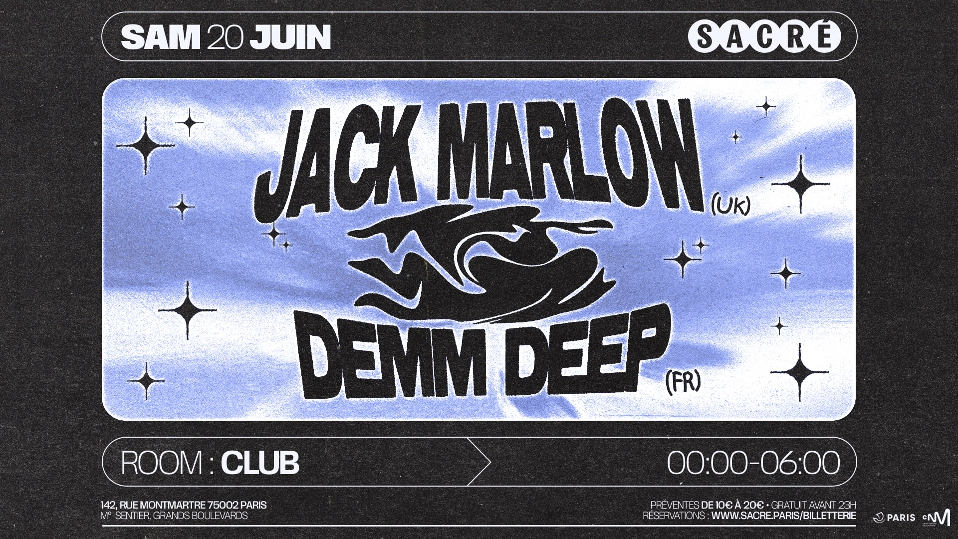 Sacré Présente : Jack Marlow & Demm Deep Cover