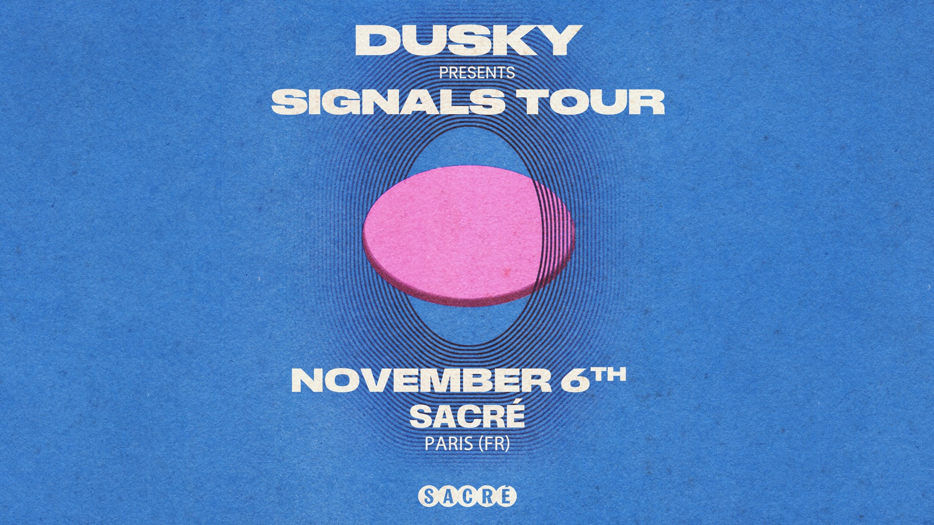 Dusky Présent Signals Tour Cover