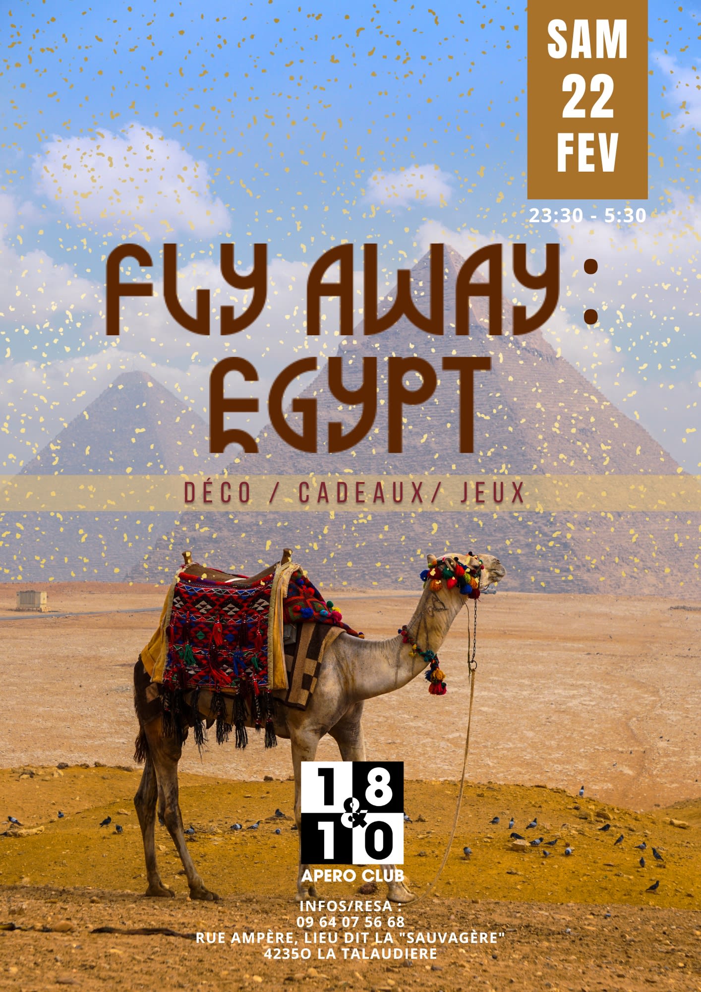Fly Away : Egypt Cover
