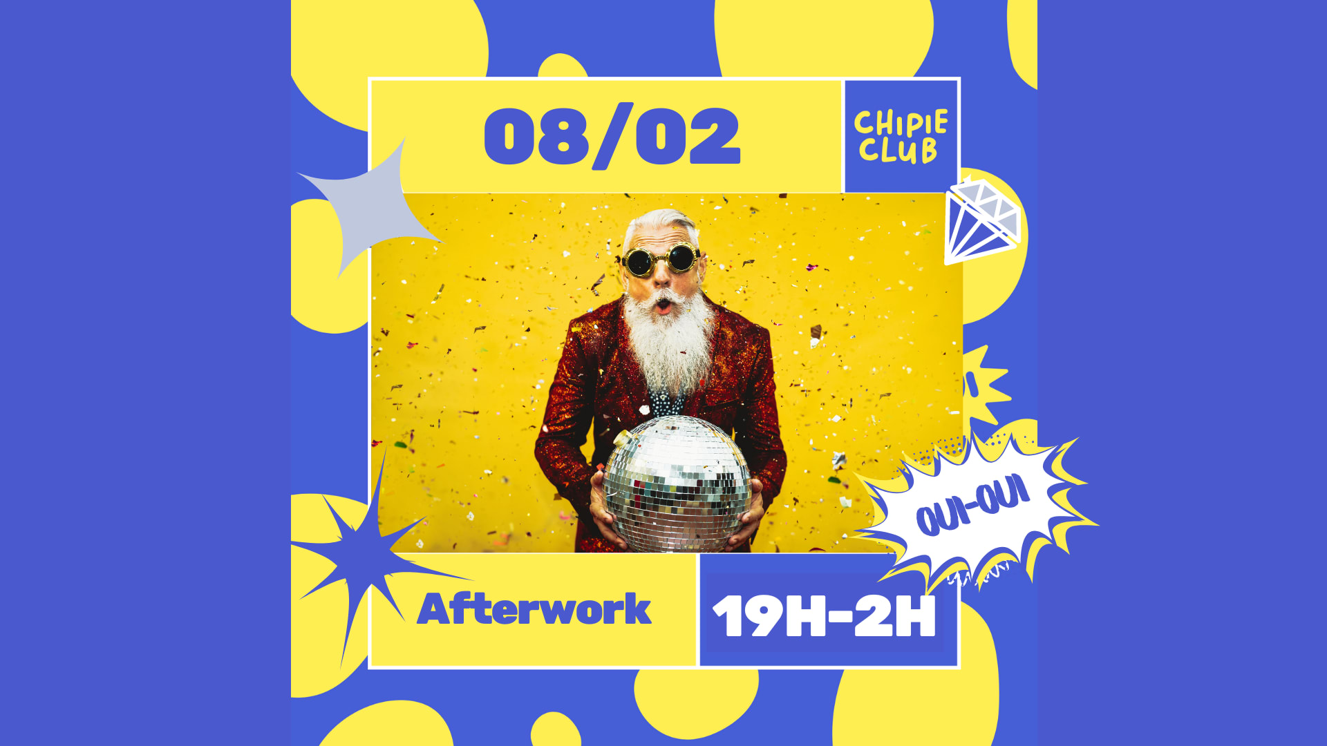 Afterwork Jeudi Ouii! Au Chipie Club Cover