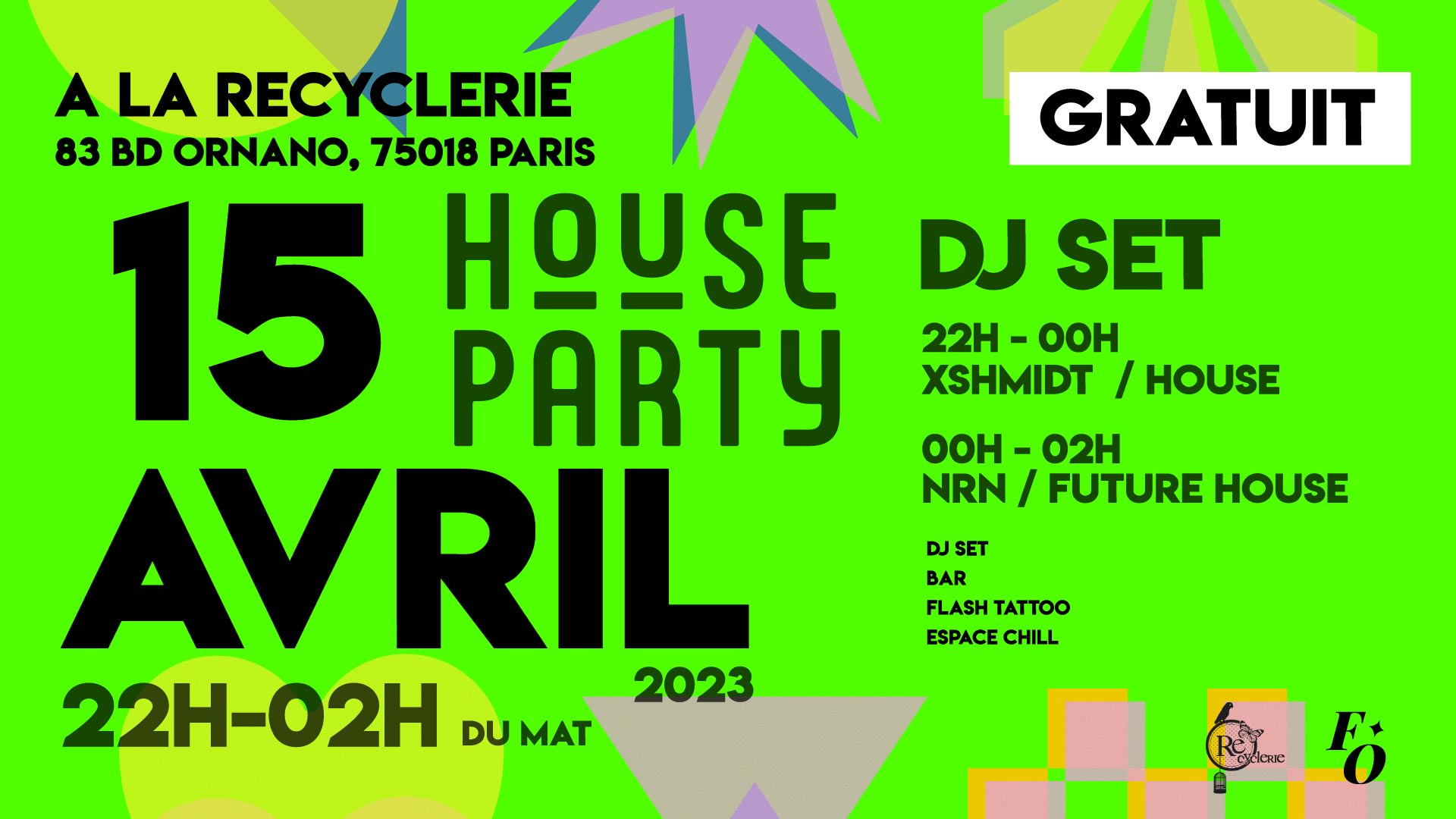 La Recyclerie - Party House Cover