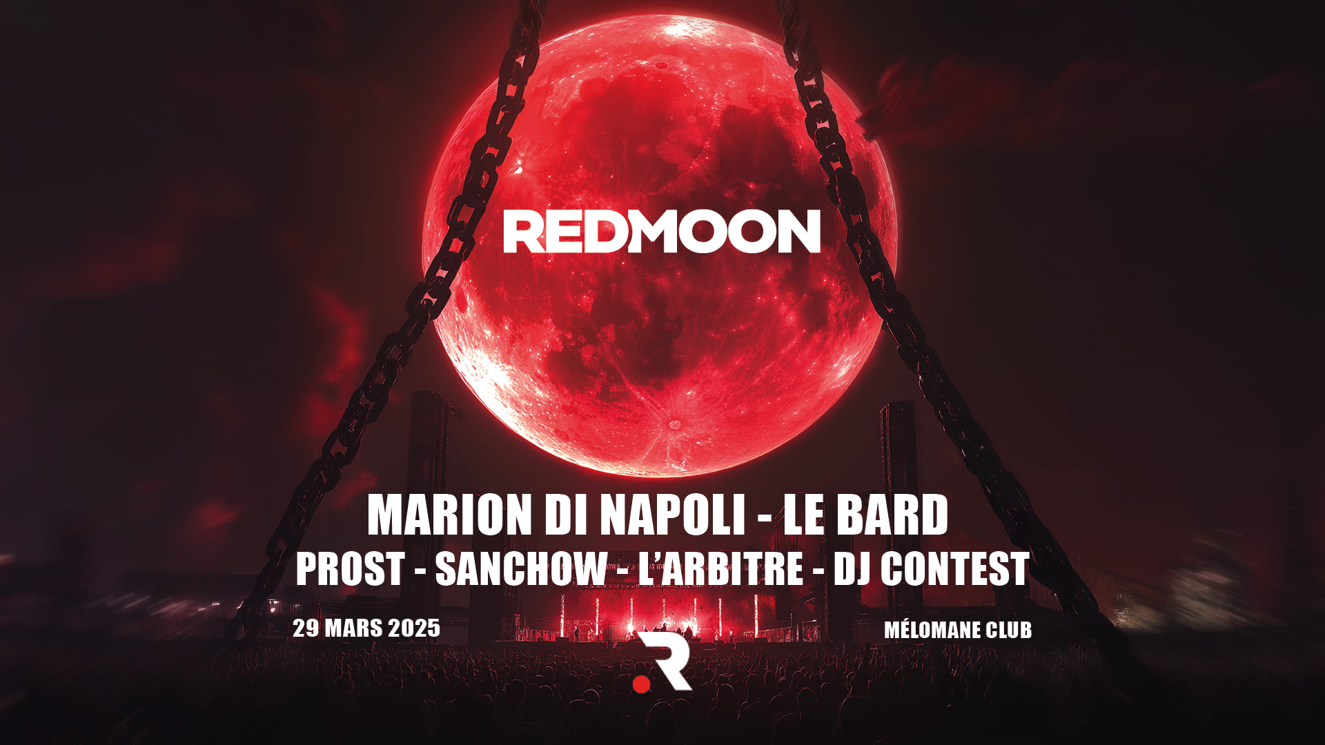 Redmoon Invite Marion DI Napoli - Melomane Club Cover