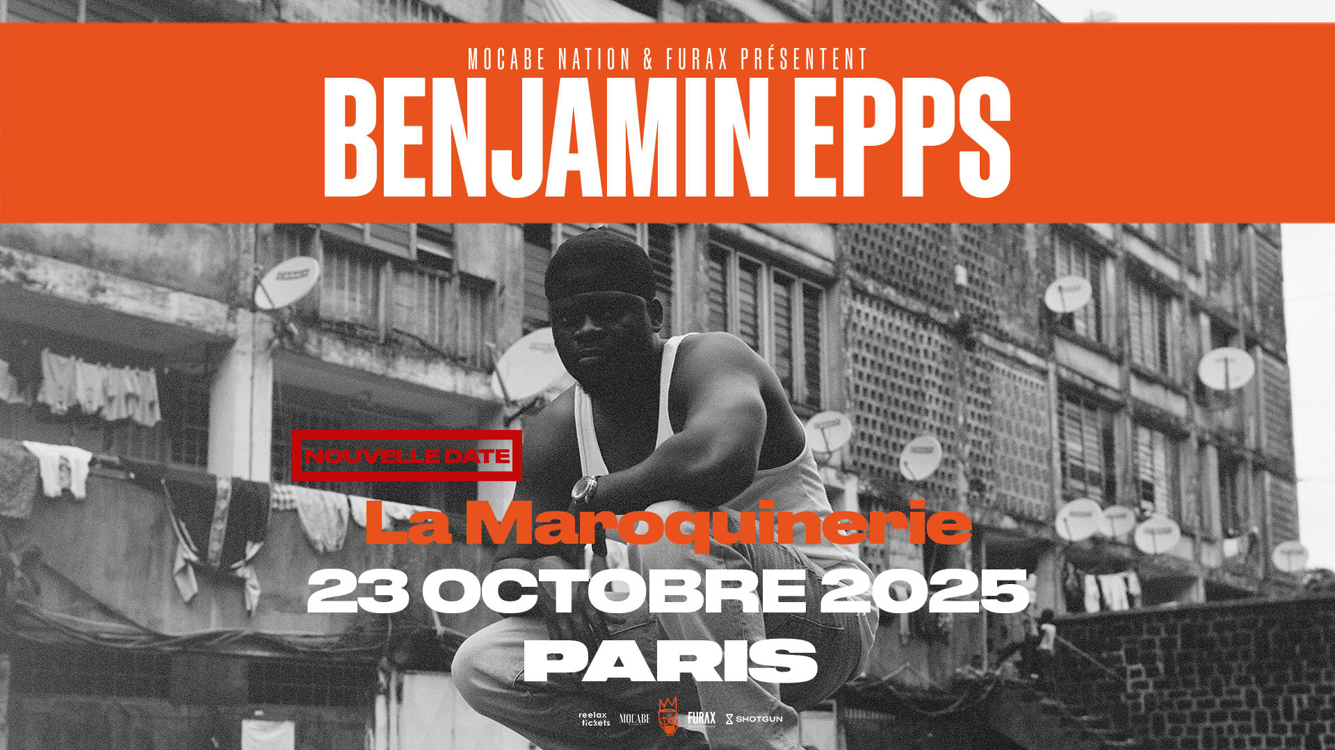Benjamin Epps À La Maroquinerie Cover