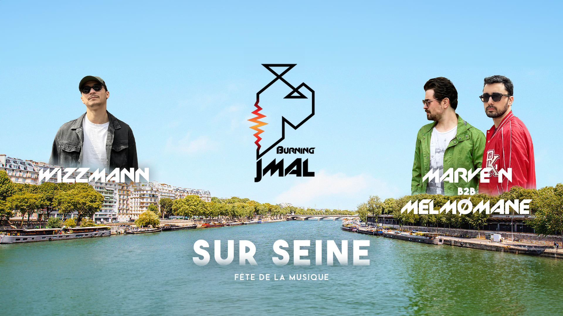 Fête De La Musique - Burning Jmal Sur Seine Cover