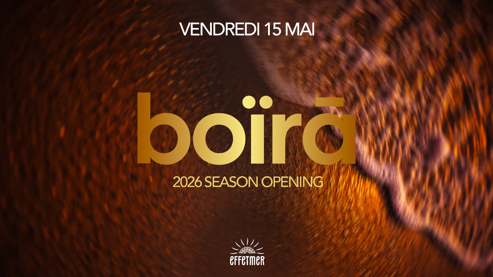 Boïra, Effet Mer (Season Opening) Cover