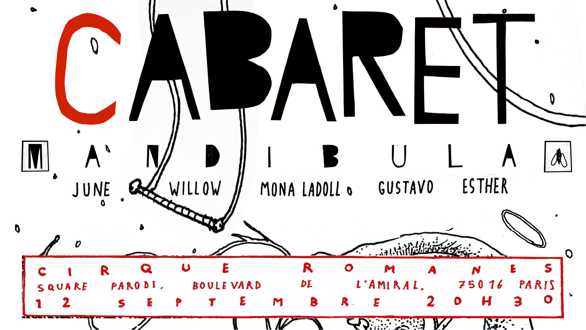 Cabaret Mandibula #2 Cover