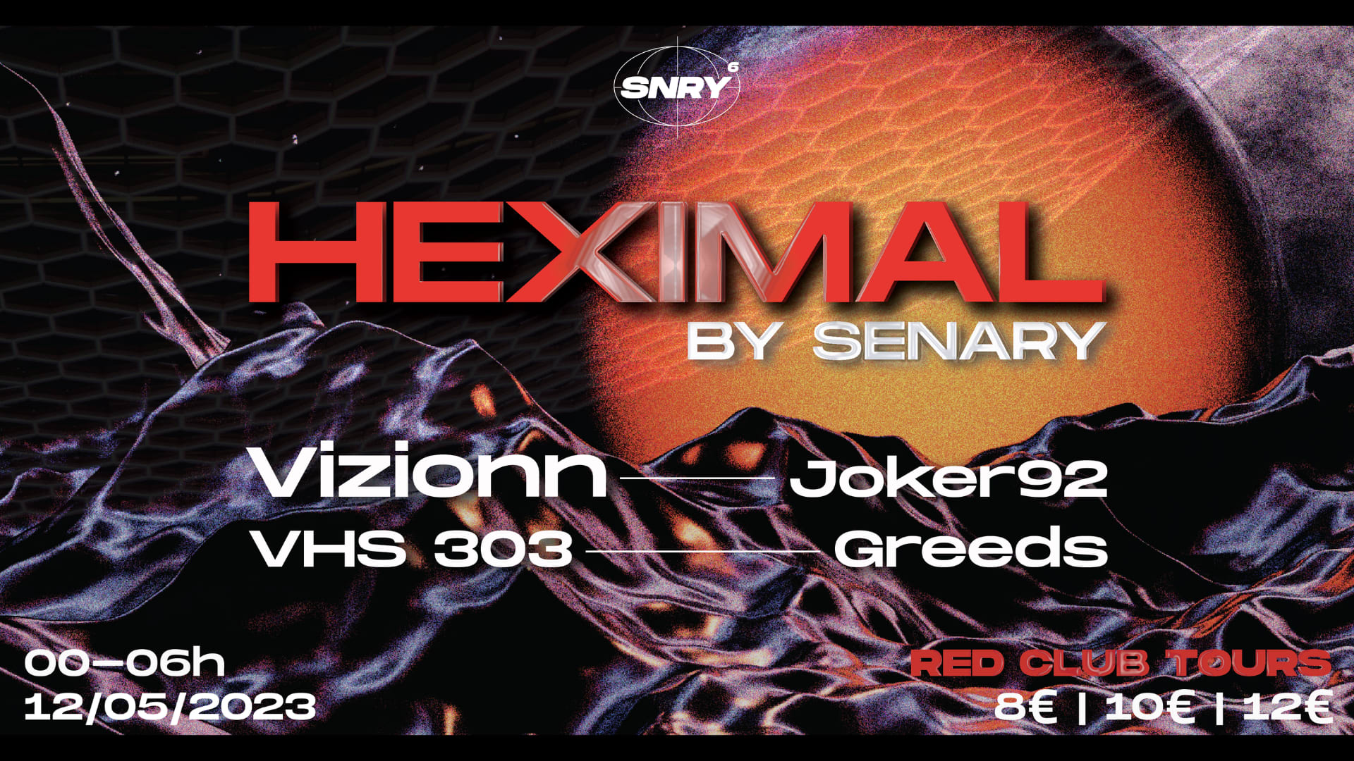 Heximal By Senary W/ Vizionn, Joker92, Vhs 303, Greeds Cover