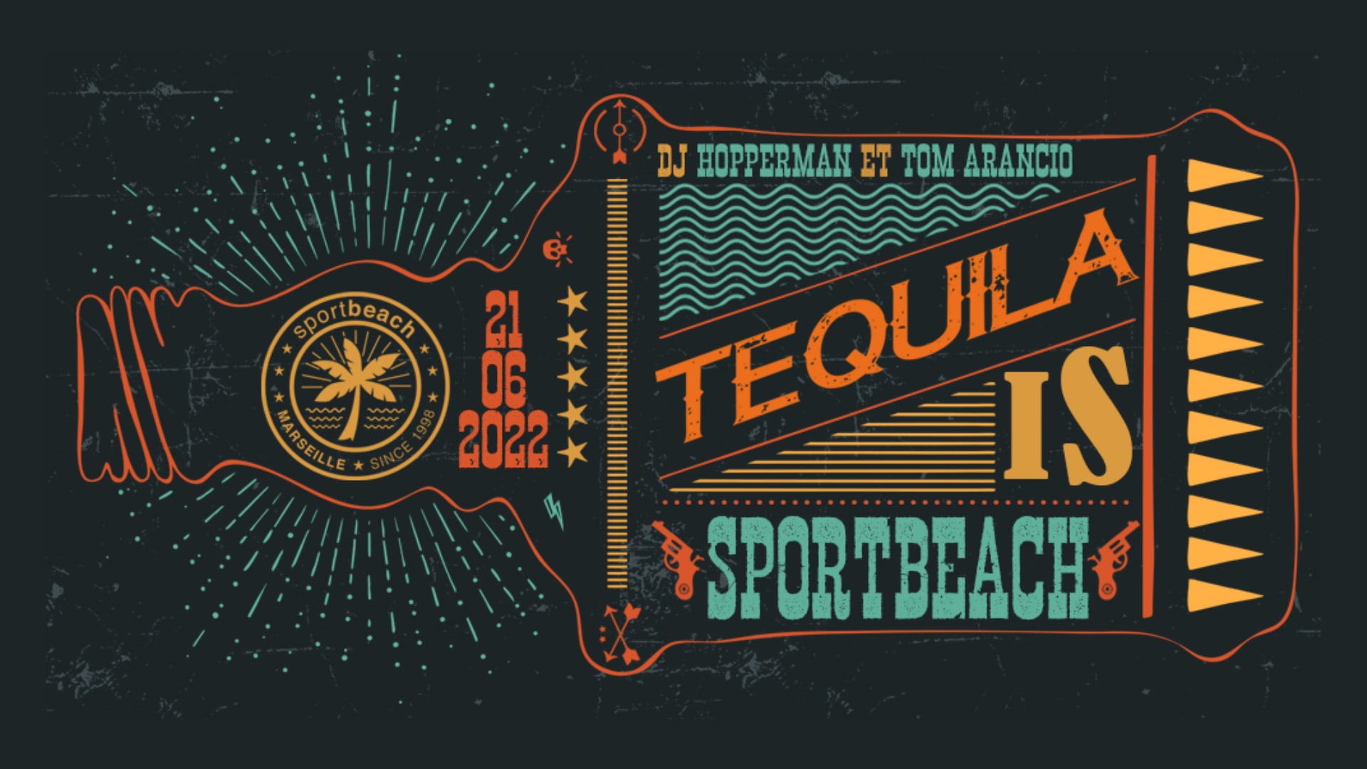 Mardi 21 Juin - Tequila Is Sport Beach Cover
