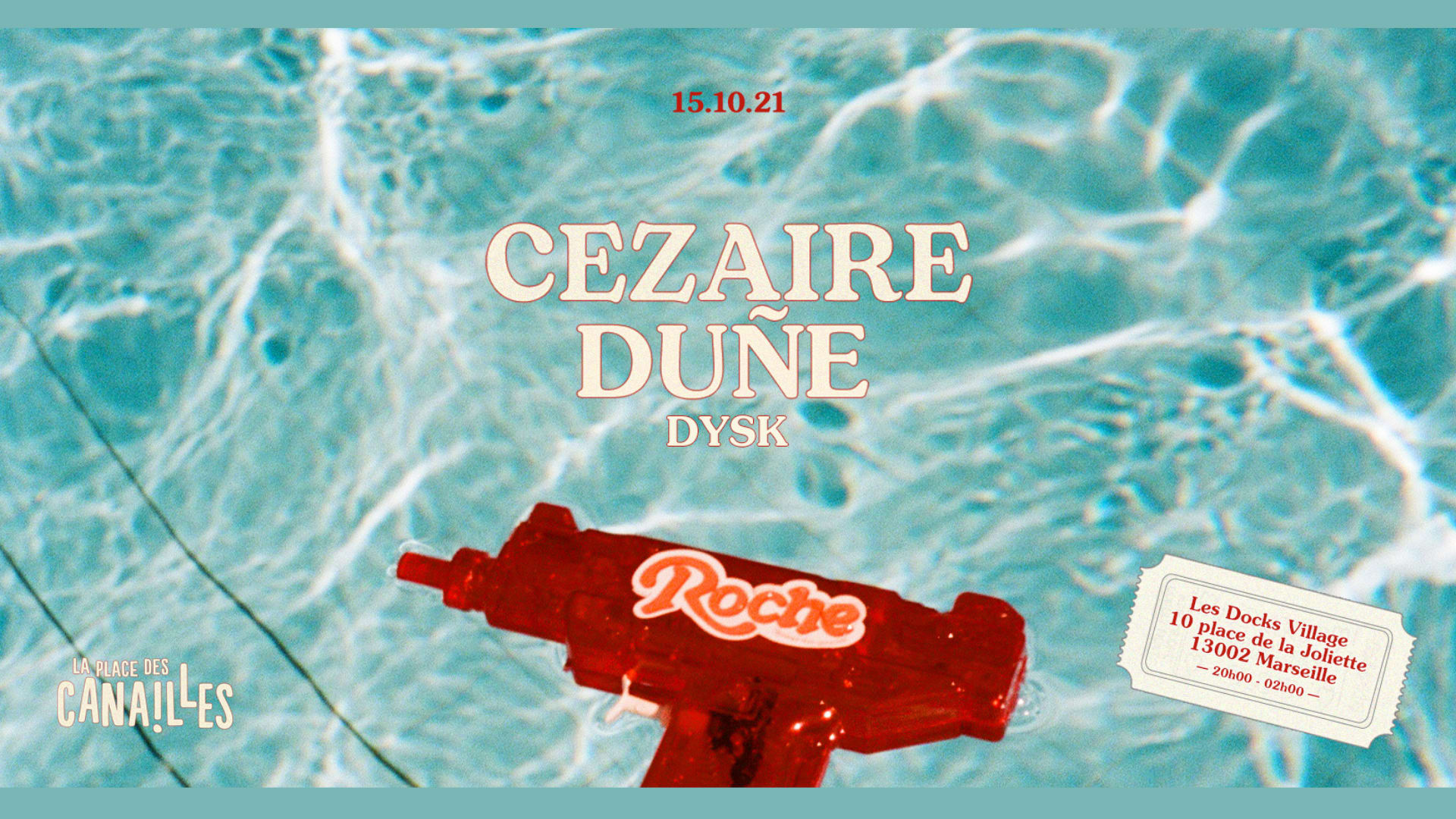 La Place Des Canailles X Roche Musique : Cezaire Dune Dysk Cover