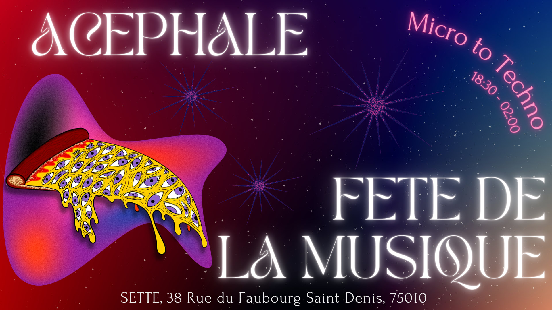 Acéphale X Sette : Fdlm 2022 Cover