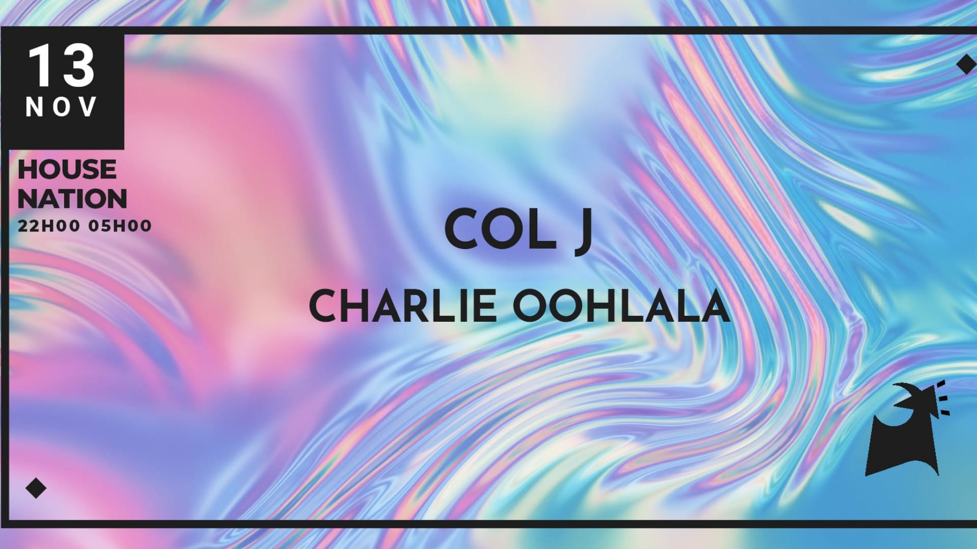 House Nation : Col. J - Charlie Oohlala Cover