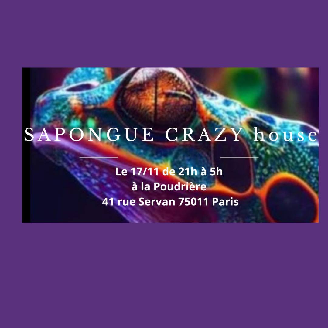 Sapongue Crazy House Cover