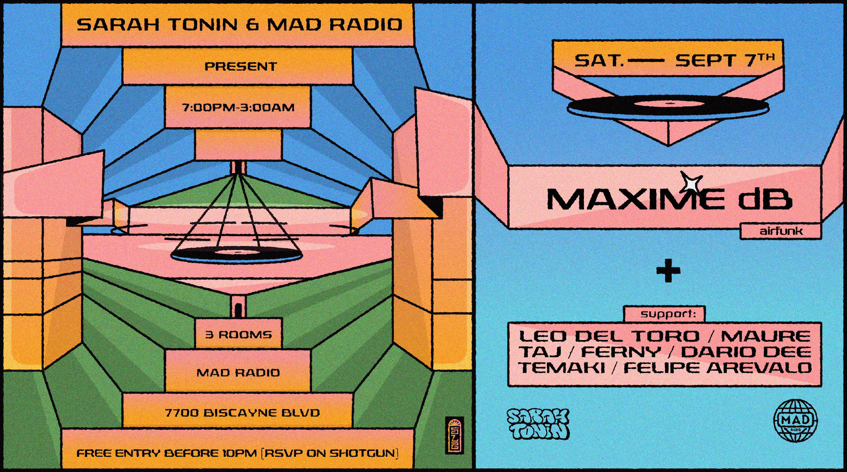 Sarah Tonin & Mad Radio Present Cover