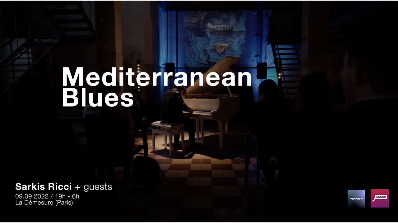 Démesure - Mediterranean Blues / Sarkis Ricci  Cover