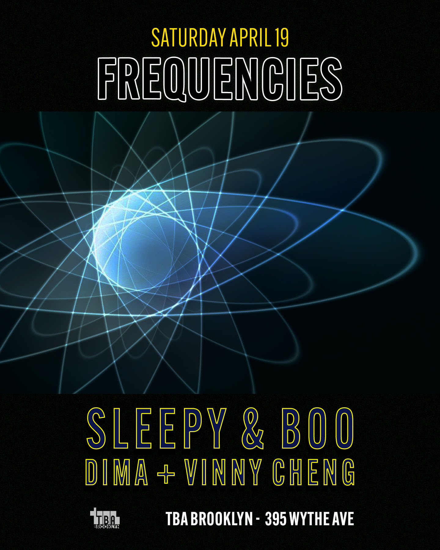 Frequencies With Sleepy & Boo, Dima, Vinny Cheng Cover