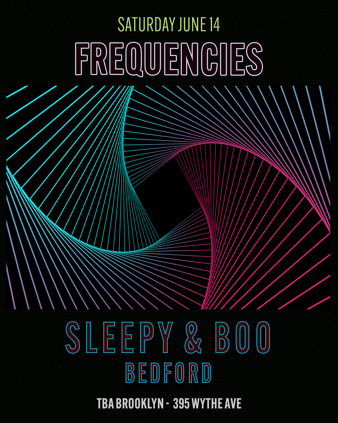 Sleepy & Boo, Bedford - Frequencies Cover