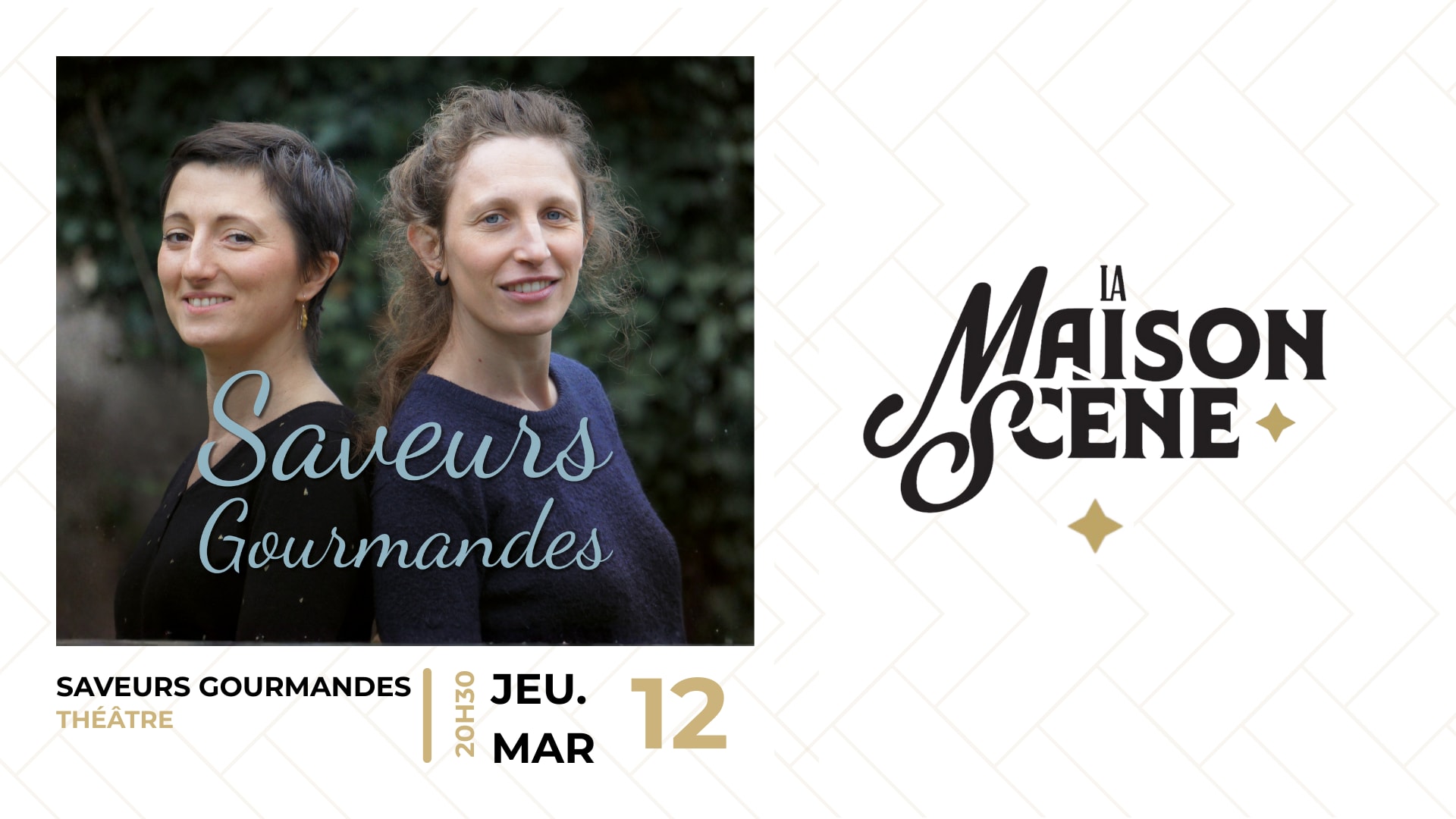 Saveurs Gourmandes - Théâtre Cover