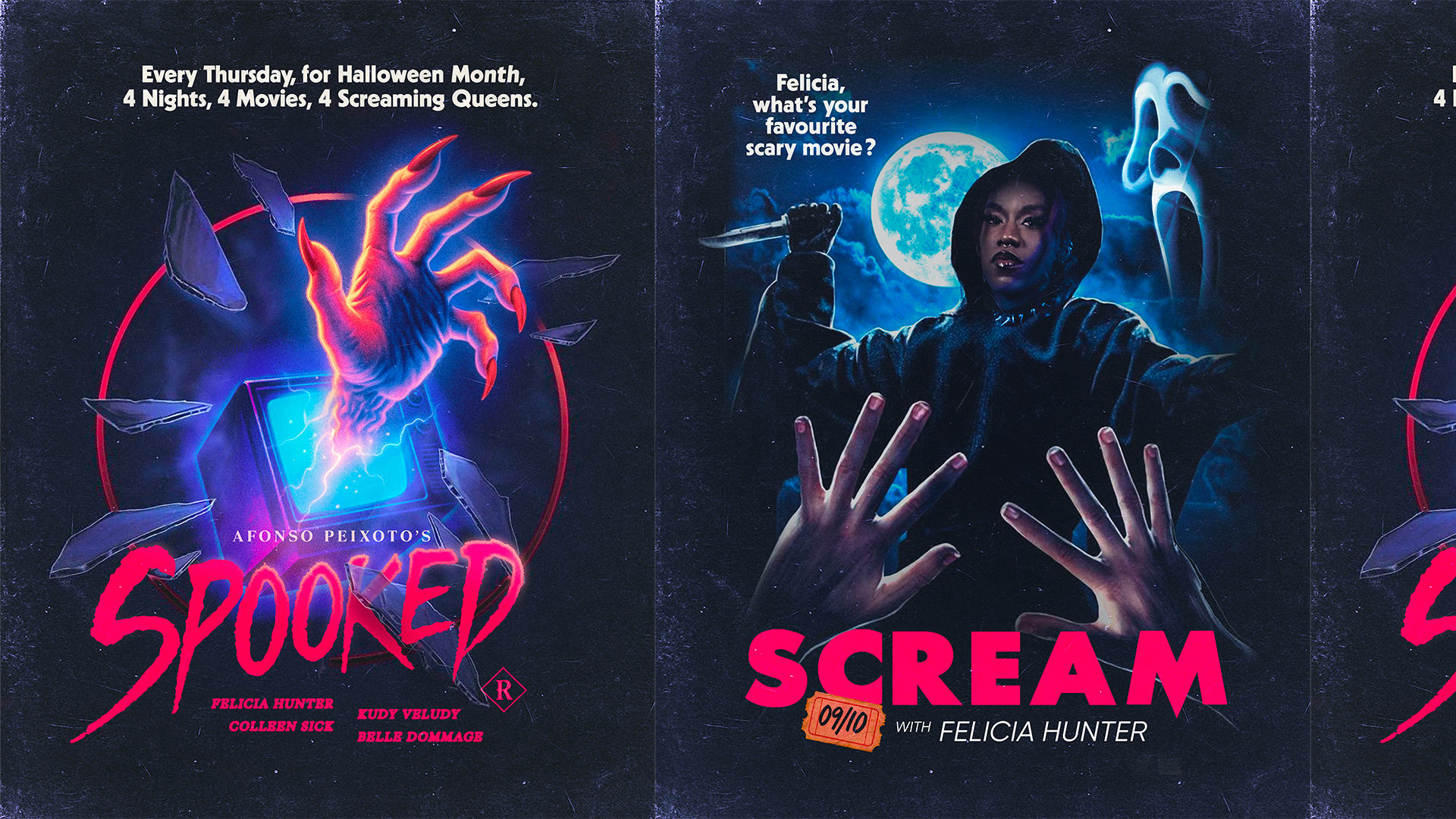 Afonso Peixoto's Spooked #1 - Scream With Felicia Hunter Cover