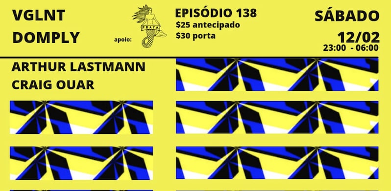 Craig Ouar B2b Arthur Lastmann @ Vglnt. Cover