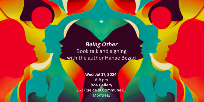 "Being Other" Book Talk And Signing In Montreal! Cover