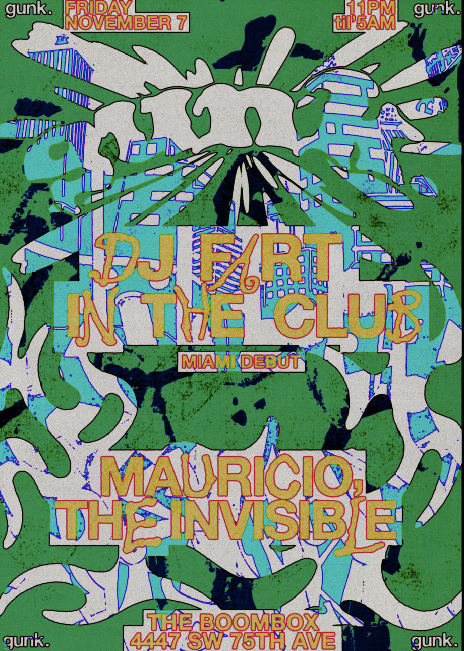 Gunk. Presents: Dj Fart In The Club Cover