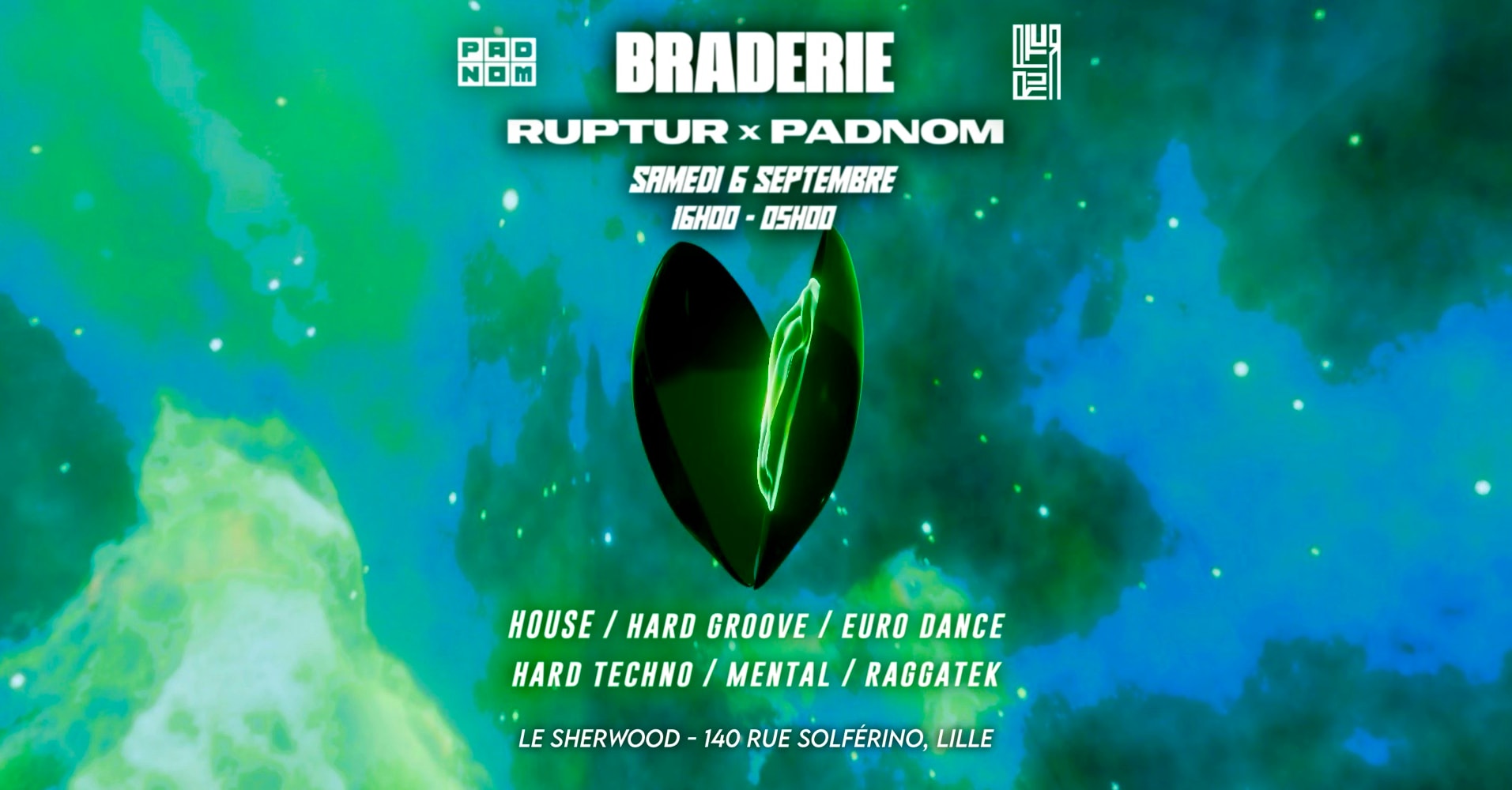 House - Hard Groove - Hard Techno - Mental | Ruptur X Padnom Cover