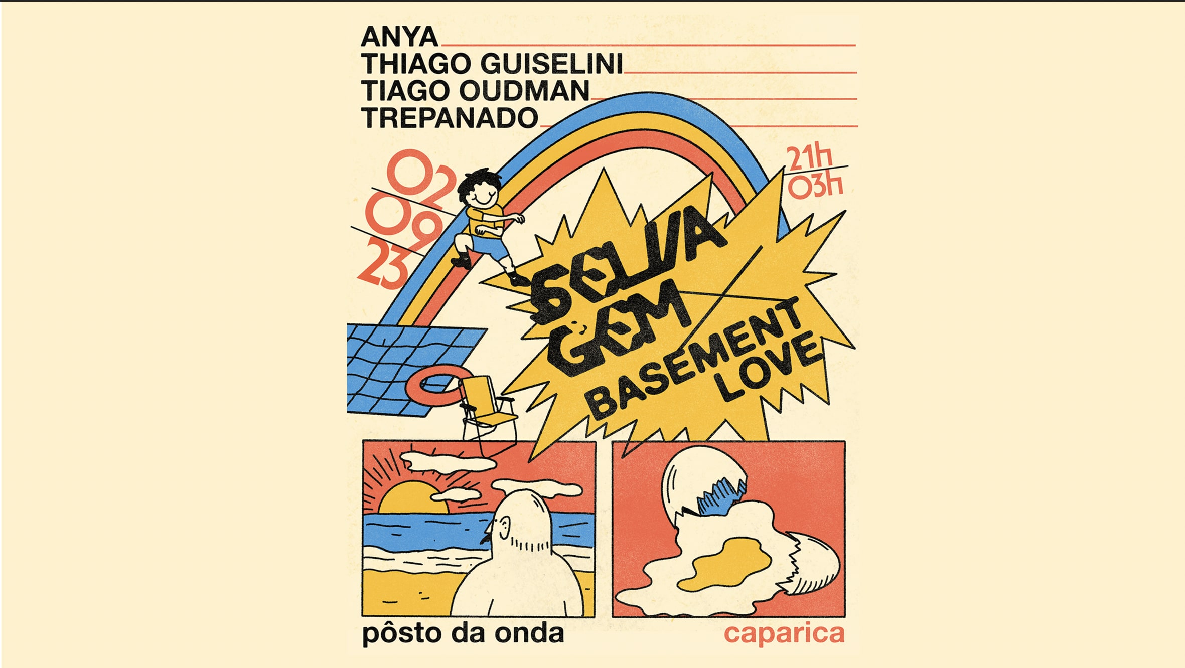 Basement Love X Selvagem Cover