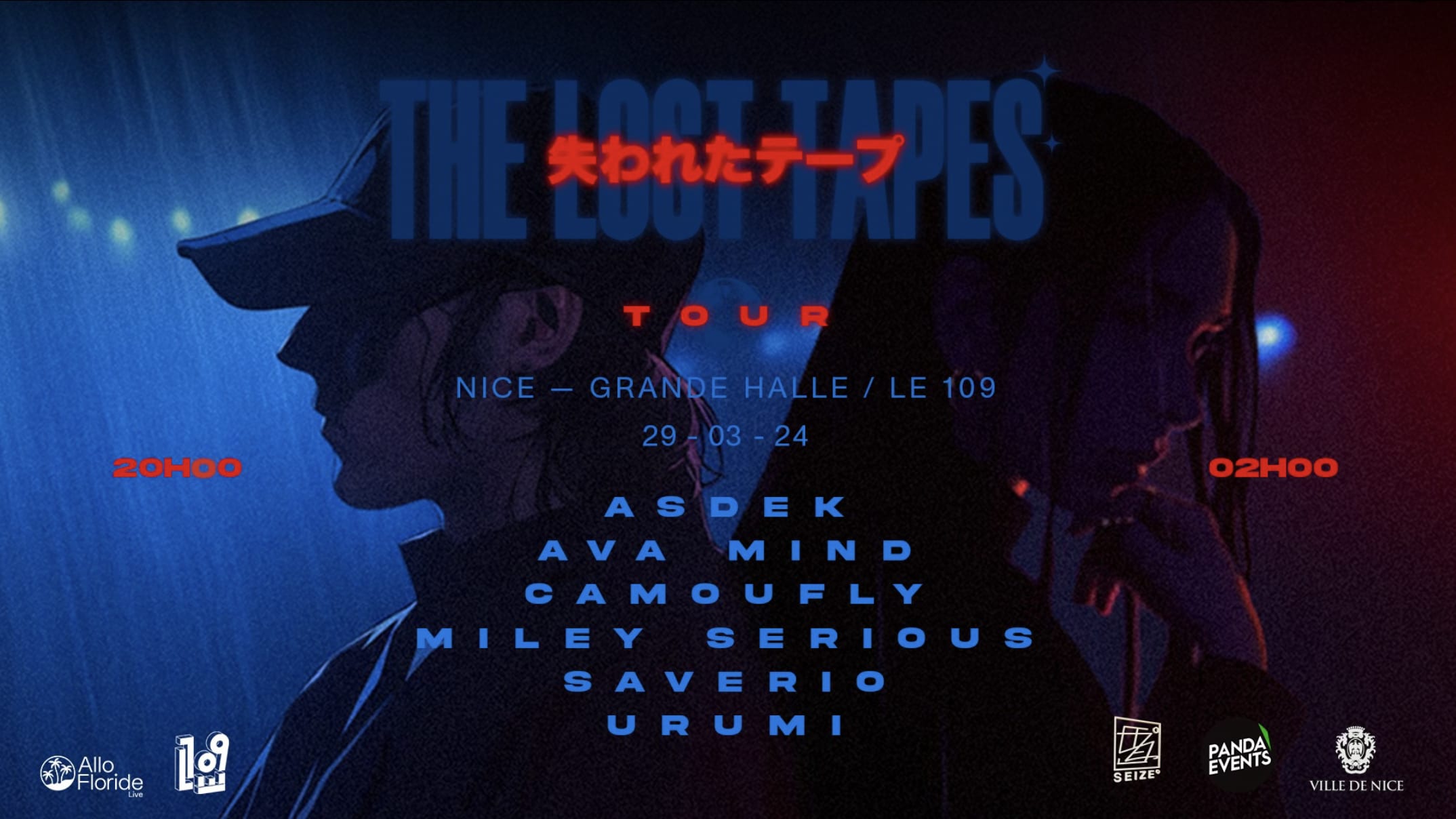Asdek & Ava Mind Presents: The Lost Tapes Tour · Nice Cover