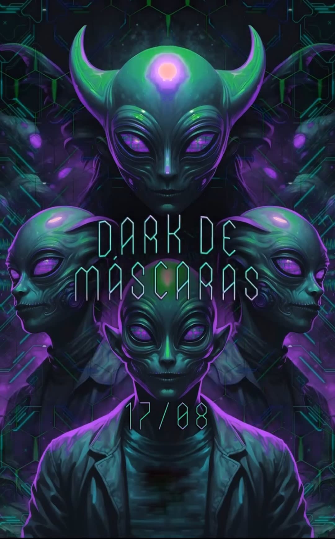 Dark De Máscaras Cover