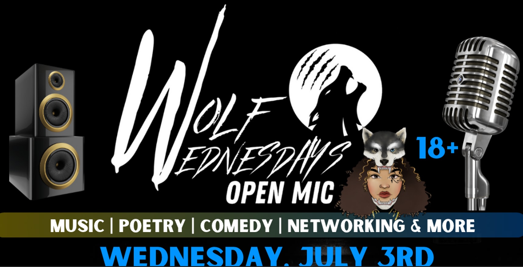 Wolf Wednesdays - Open Mic Volume 2 Cover