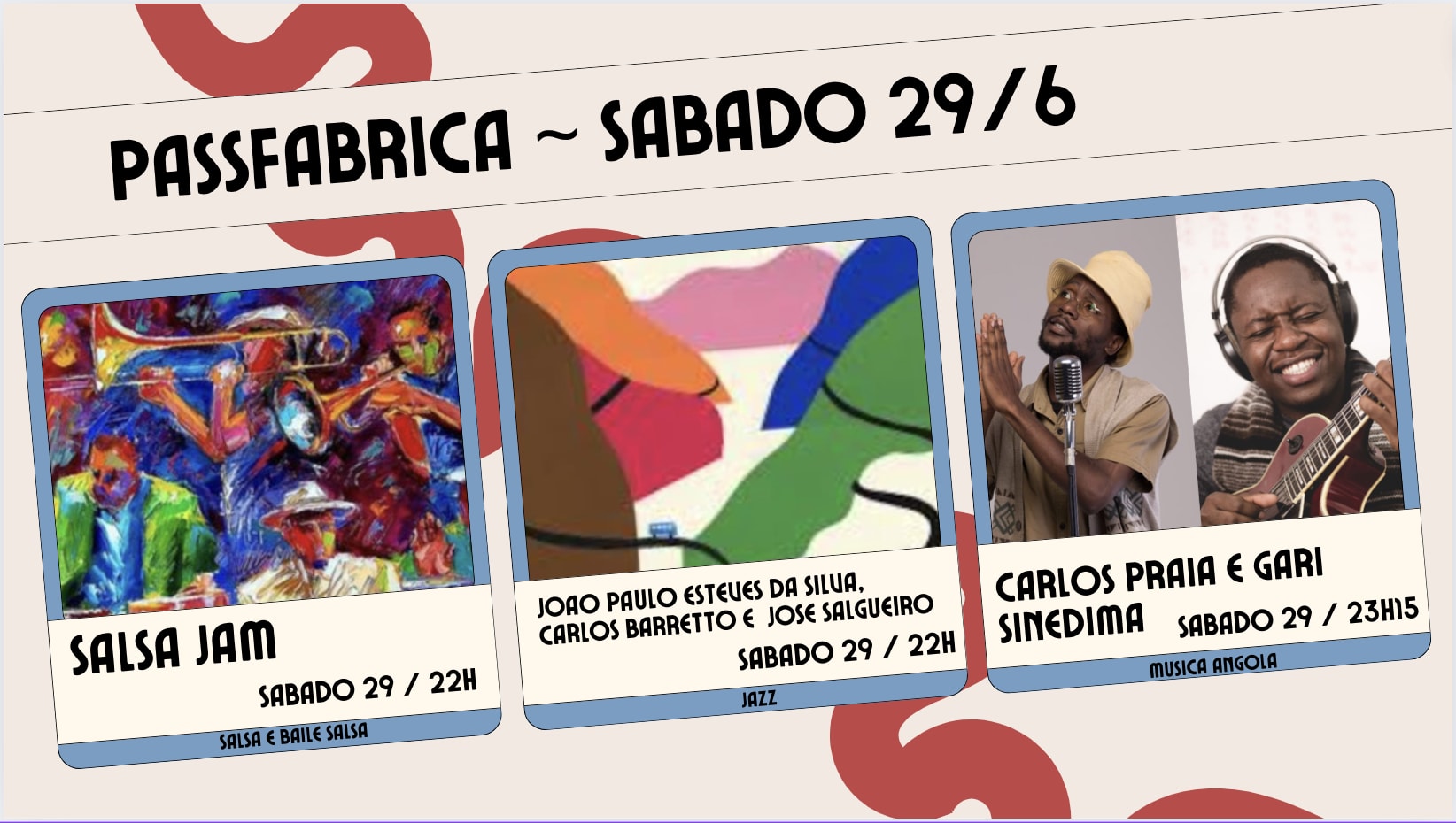 Passfabrica ~ Sabado 29 De Junho Cover