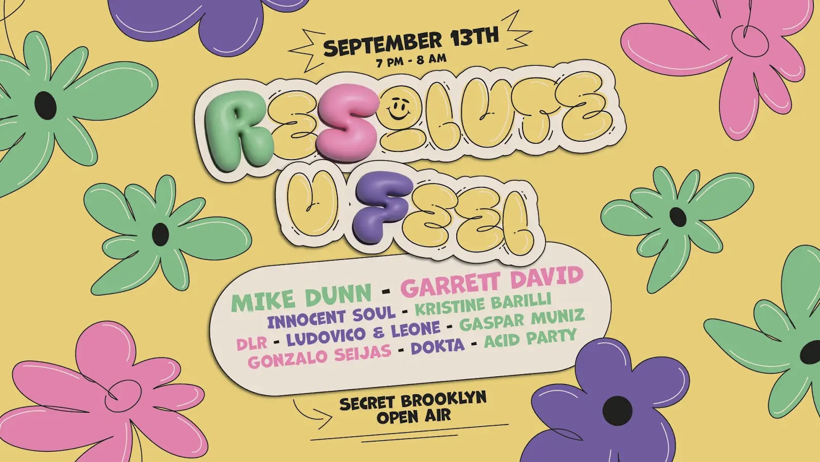 Resolute X U Feel With Mike Dunn, Garrett David + More Cover