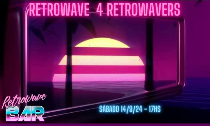 Retrowave Bar Cover