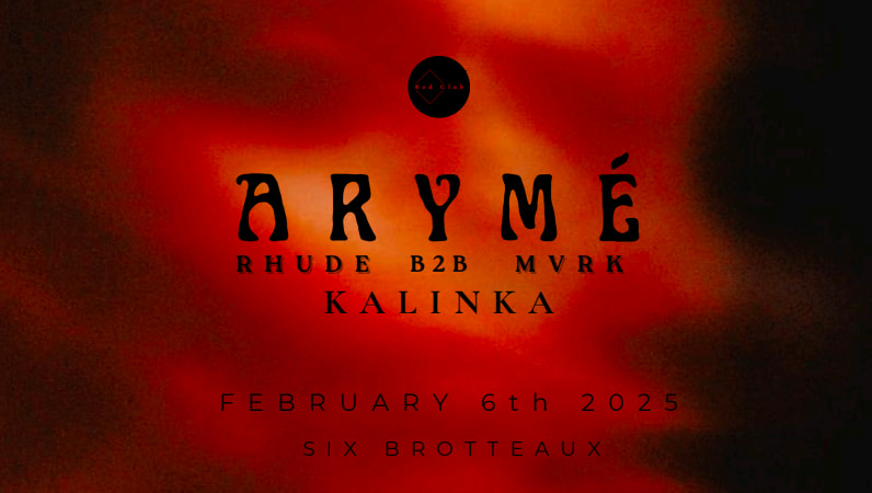 Kalinka X Aryme : 6th February At Six Brotteaux Cover