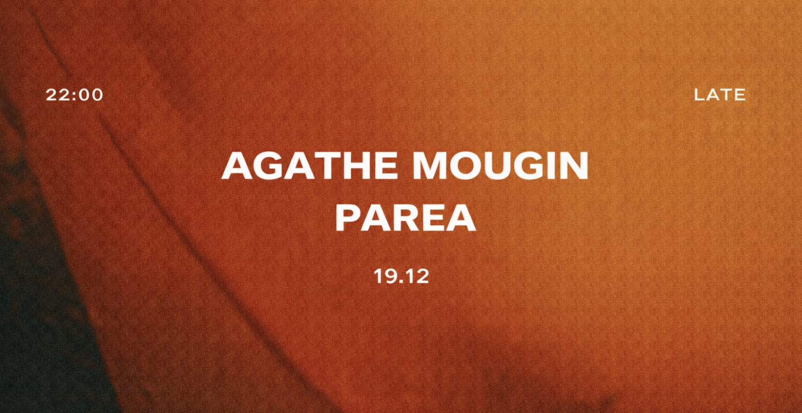 Heclipse And Intermission Presents : Agathe Mougin, Parea Cover