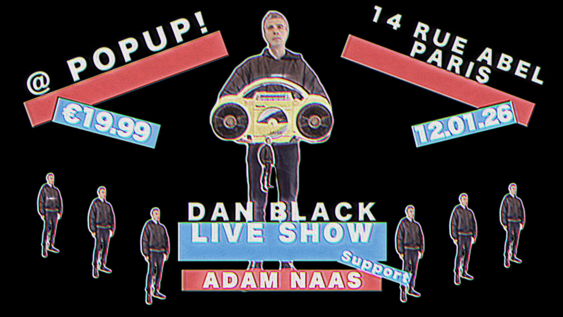 Dan Black @Popup Du Label January Cover