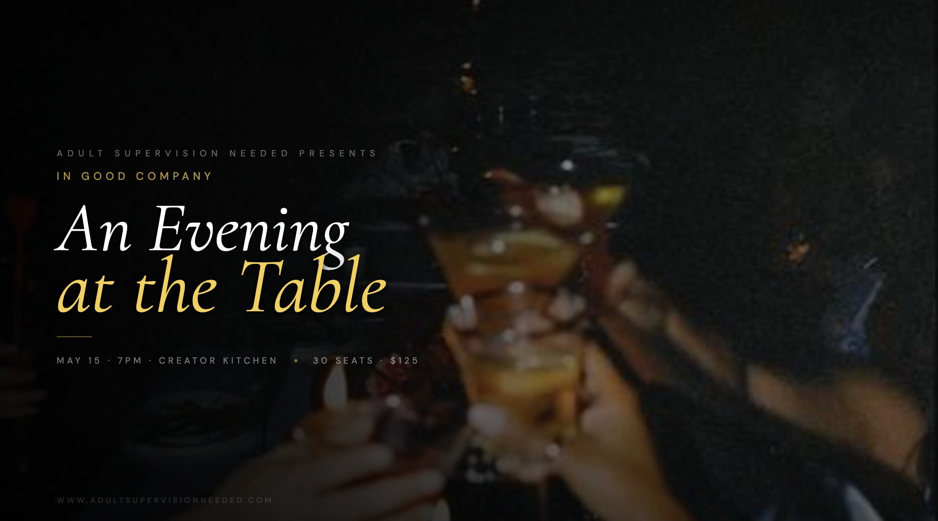 In Good Company (25+ Elevated Dinning Experience) Cover