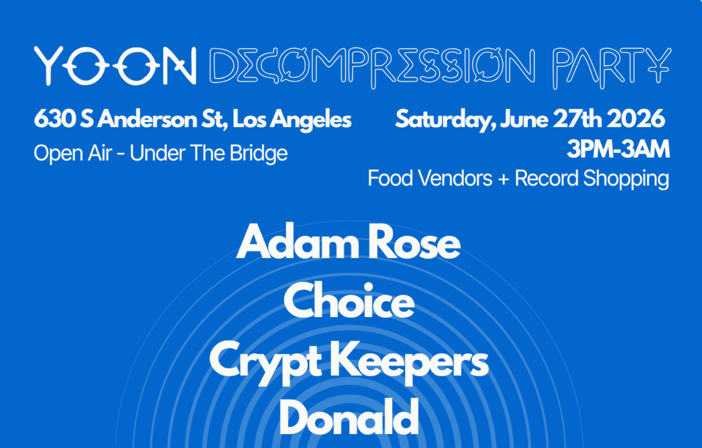 Yoon Decompression Party Cover