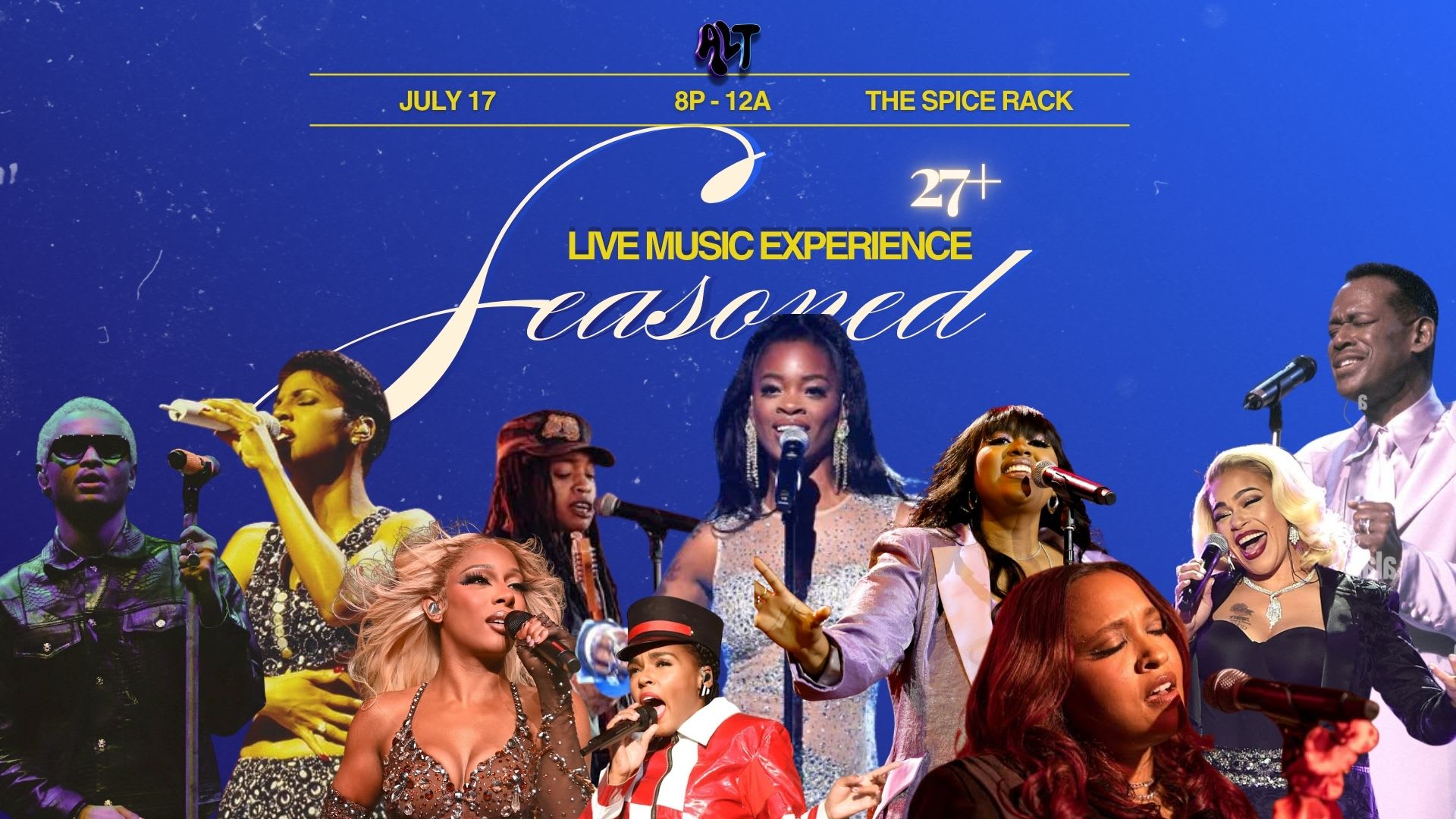 Seasoned - Live Music Experience Cover