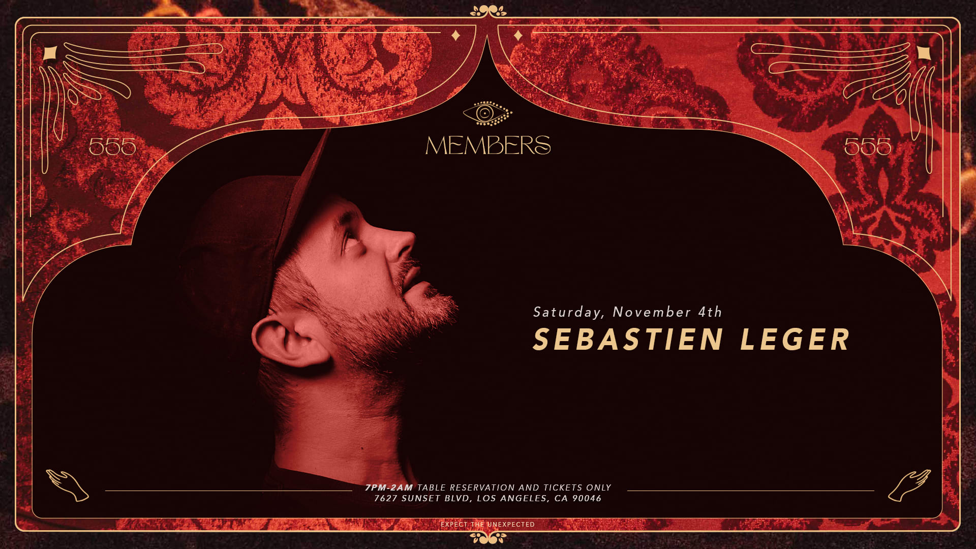 Sébastien Léger At Members Cover
