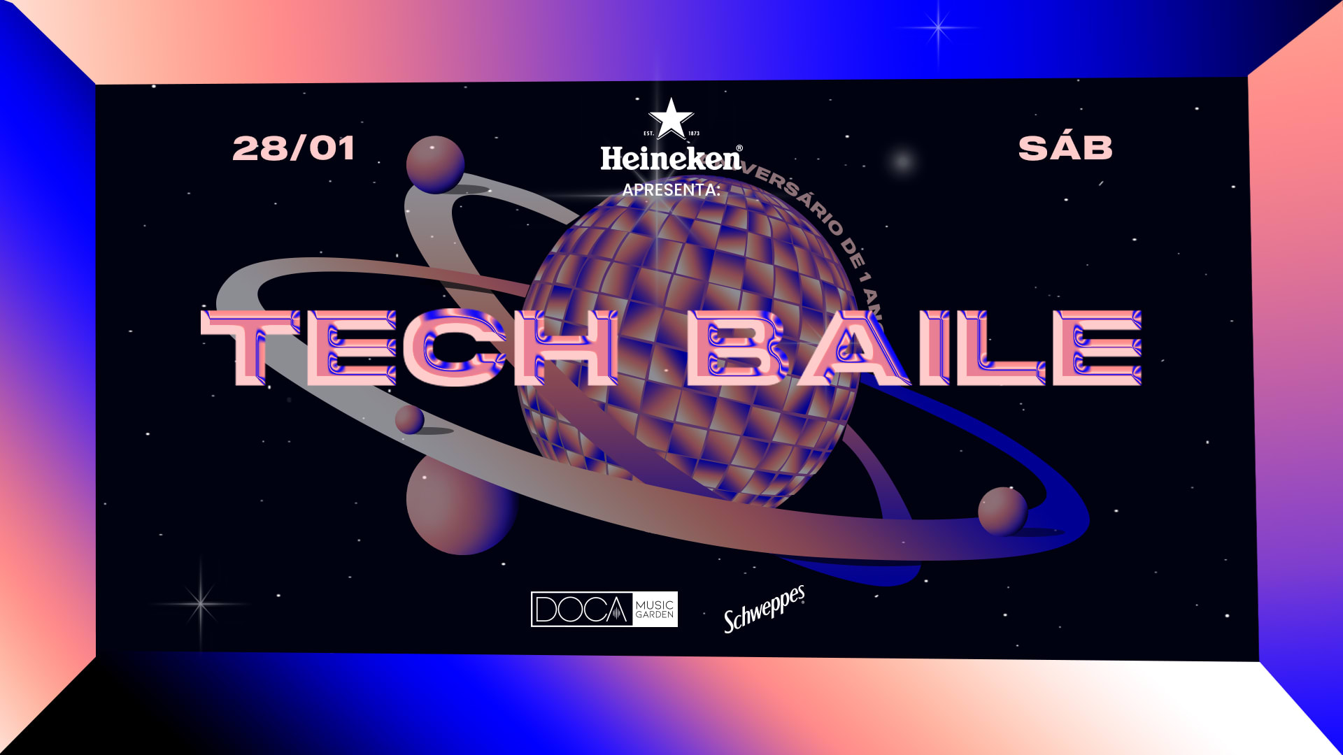 Tech Baile - Aniversário 1 Ano Cover
