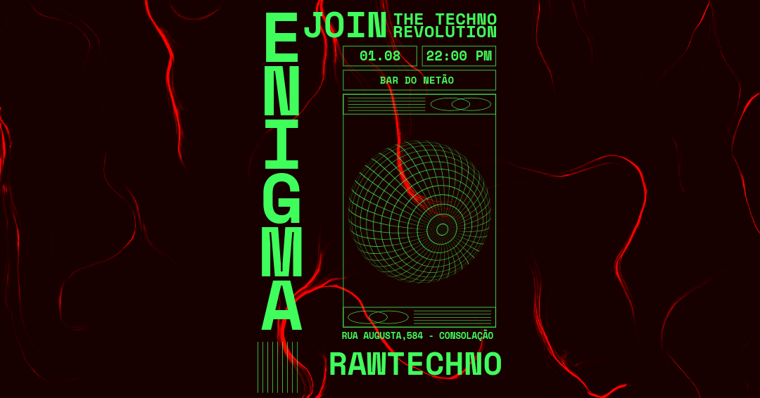 Enigma Raw Techno Cover