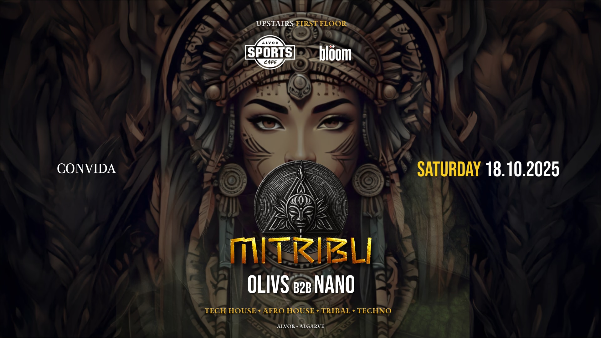 Mitribu Presents Origins @ Sports Café Bar (Alvor) Cover