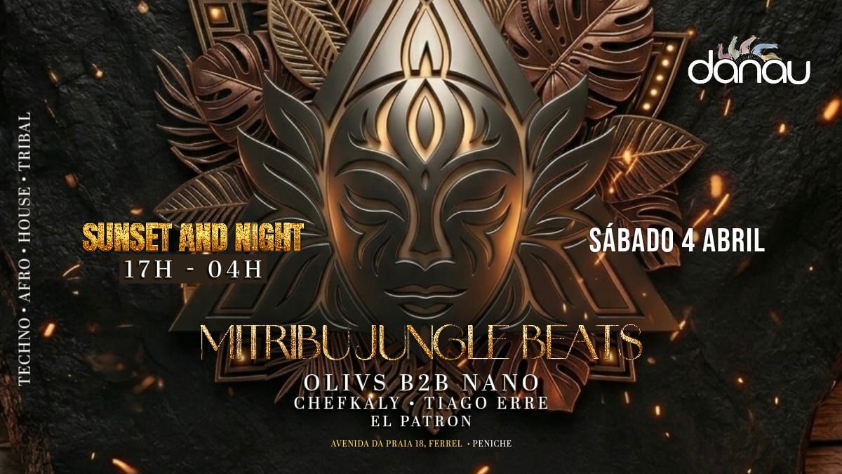 Mitribu Jungle Beats _ Sunset & Night @ Danau Beach Club Cover